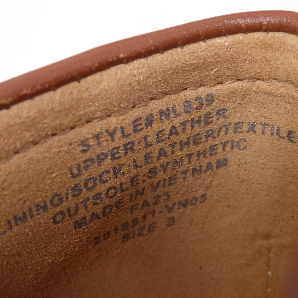 Madewell Womens The Vernon Penny Loafer Brown Leather NL839 Size 8 - Picture 9 of 10